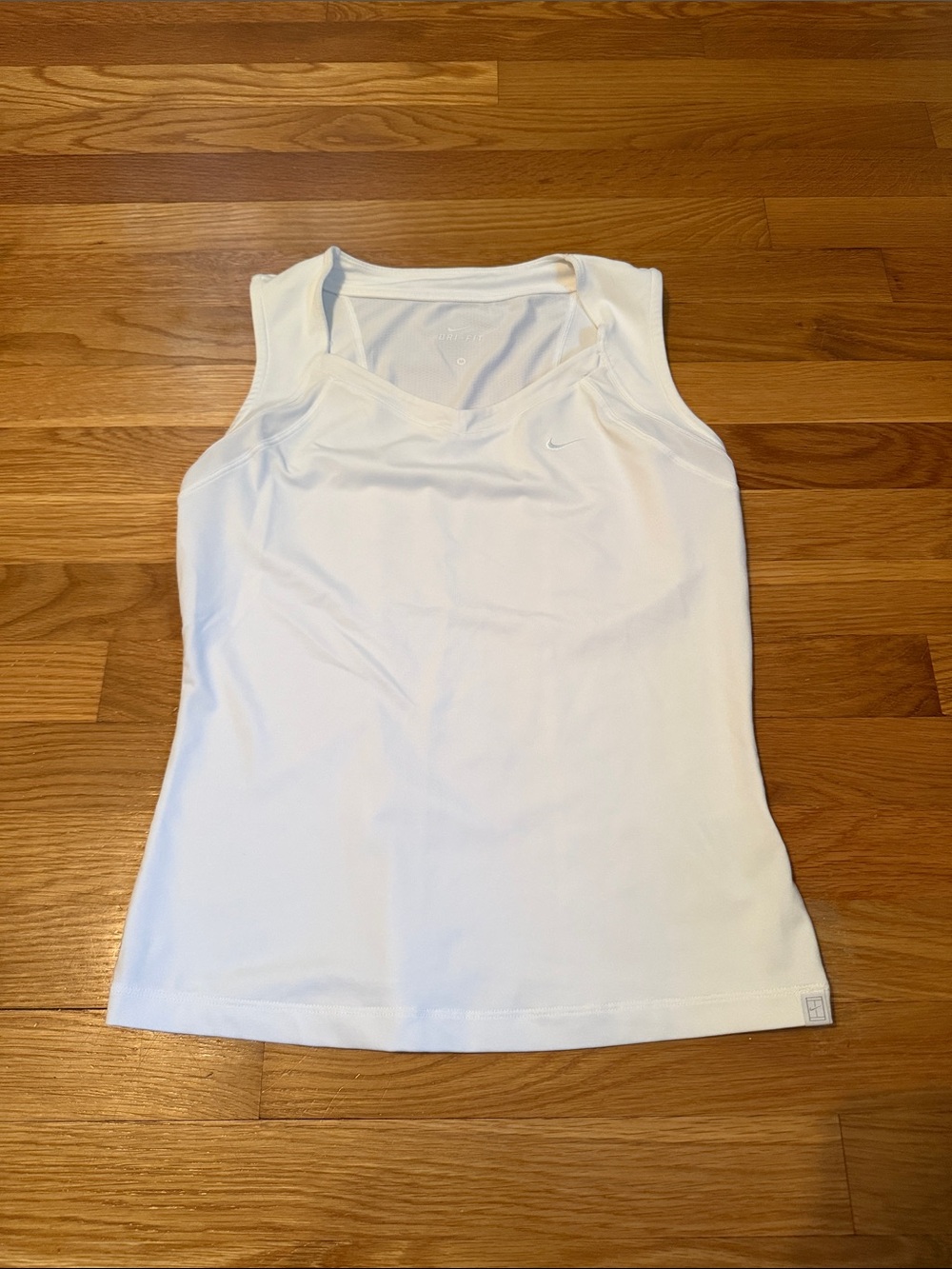 Nike Women’s White Racerback Tank Top
